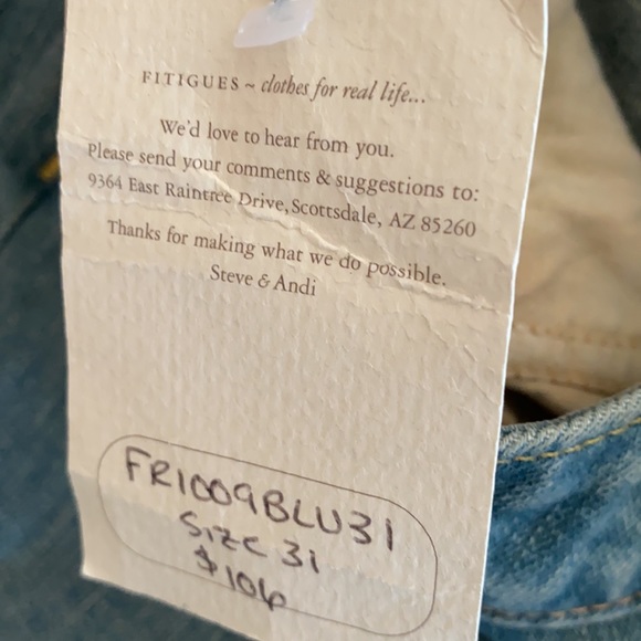 FRXClothing 5-POCKET BOOT LEG JEANS NWT SZ 31 - Picture 4 of 5